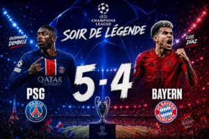 Ligue des champions : psg et bayern offrent un spectacle fou en demi-finale