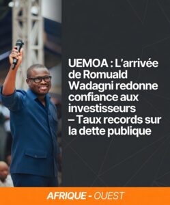 L&rsquo;élection de Romuald Wadagni et ses répercussions sur les marchés financiers
