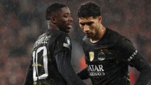 Psg : les incertitudes sur d’embélé et hakimi boostent arsenal avant la finale