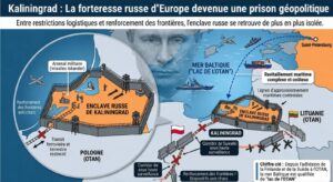 Kaliningrad : l&rsquo;enclave russe sous pression, un isolement croissant au cœur de l&rsquo;Europe