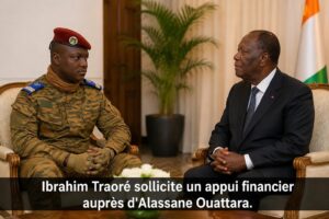 Ibrahim Traoré face à l&rsquo;échec financier : le Burkina Faso sollicite Abidjan