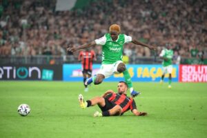 Barrage ligues 1 et 2 : saint-Étienne et nice offrent le match le plus terne depuis quatre ans