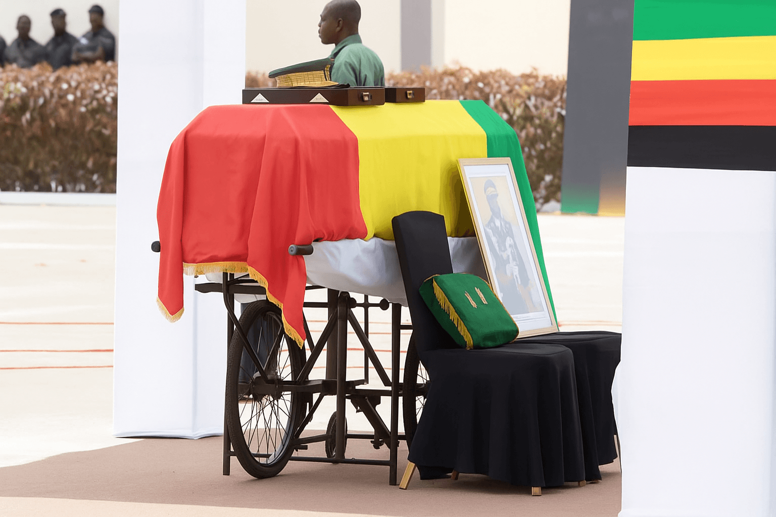 Cérémonie funéraire d'État pour Sadio Camara au Mali