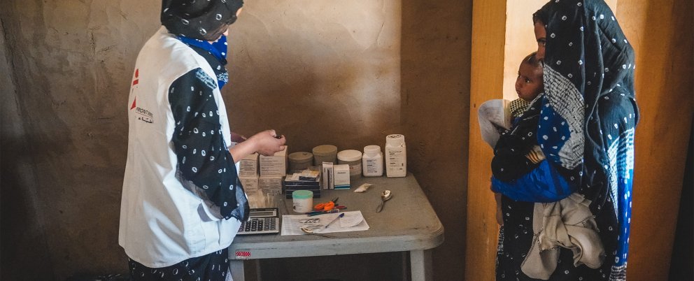 Hospitalisation d'enfants au Mali