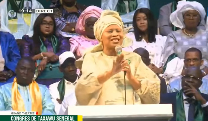 Congrès de Taxawu Sénégal : Aïssata Tall Sall critique le nouveau régime et appelle à une démonstration de force de l'opposition