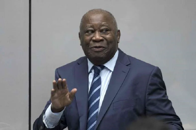 Portrait de Laurent Gbagbo lors d'un événement public