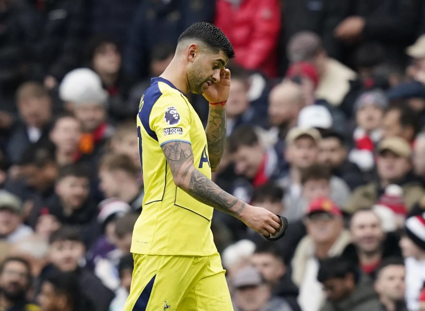 Cristian Romero absent lors d'un match décisif pour Tottenham