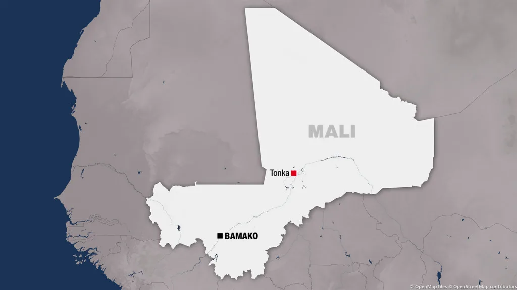 Paysage sec du Sahel malien