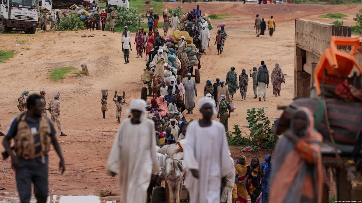 Afflux de réfugiés soudanais au Tchad fuyant les combats