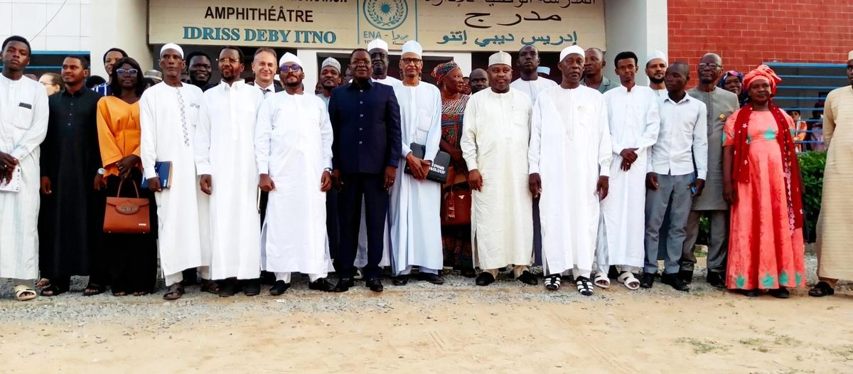 Albert Pahimi Padacké lors de sa conférence sur la décentralisation au Tchad