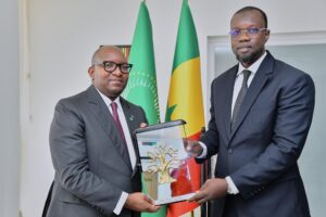 Sonko défend une refonte de l&rsquo;union parlementaire africaine aux côtés de Sama Lukonde