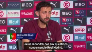 Bernardo Silva savoure son arrivée au Real Madrid et garde le cap sur le Portugal