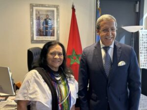 Maroc et colombie unissent leurs forces pour la paix internationale