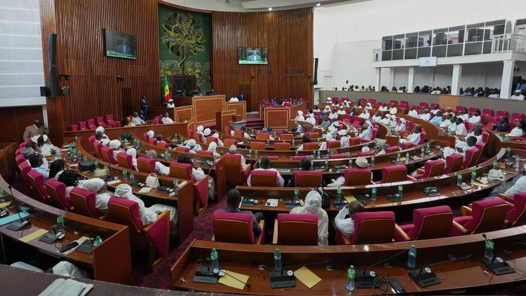 Cérémonie officielle au Sénégal