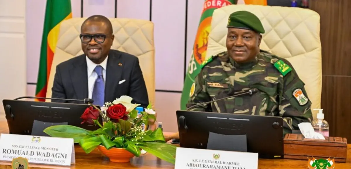 Romuald Wadagni rencontre le général Abdourahamane Tiani au Niger