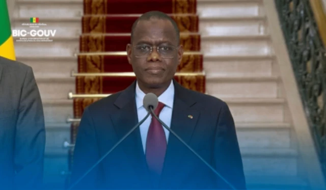 Le Premier ministre du Sénégal, Ahmadou Al Amine Mohamed Lo