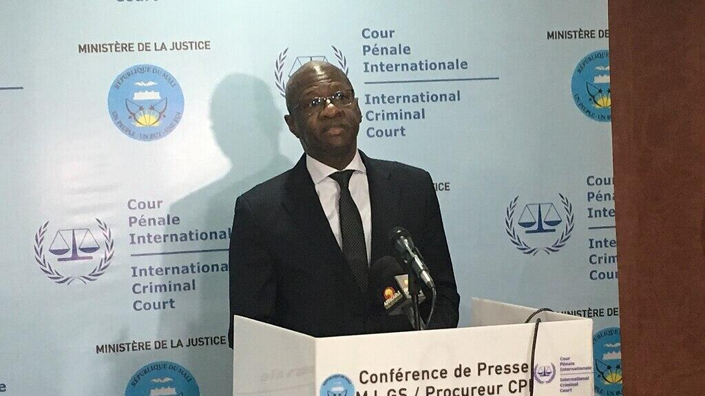 Portrait de Mamadou Ismaïla Konaté, avocat malien, à Bamako en 2017.