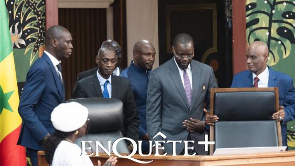 Portrait officiel d'Ousmane Sonko