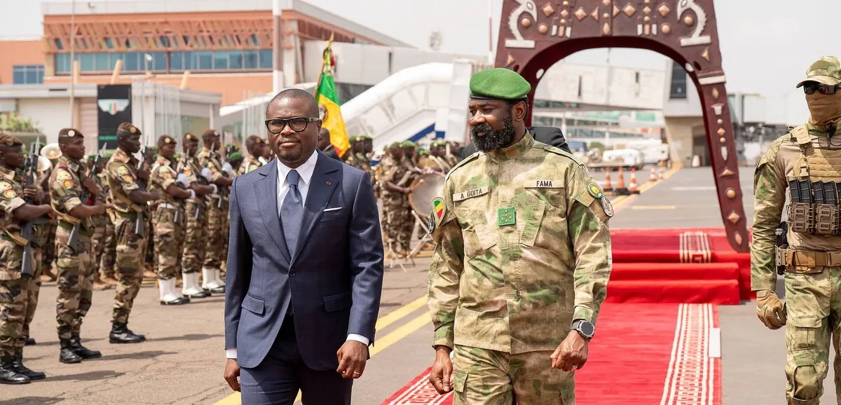 Romuald Wadagni en discussion avec les autorités maliennes lors de sa visite officielle à Bamako
