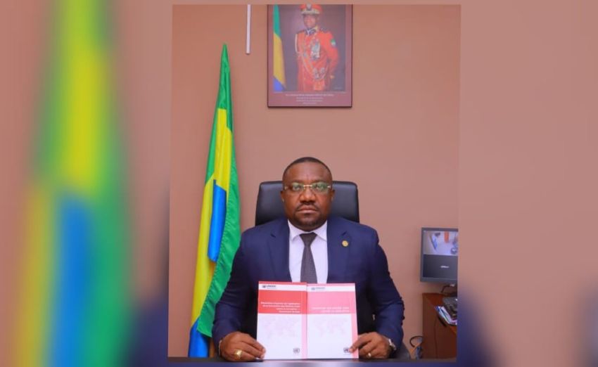 Séraphin Ondoumba, représentant de la CNLCEI au Gabon