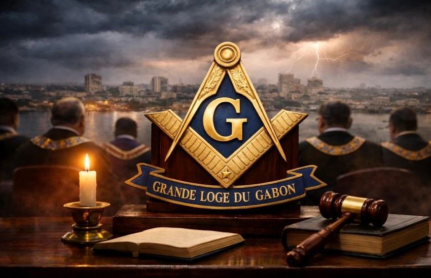 Image symbolique de la crise interne à la Grande Loge du Gabon