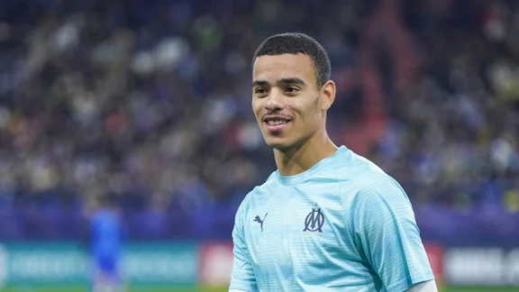 Mason Greenwood en action avec l'OM