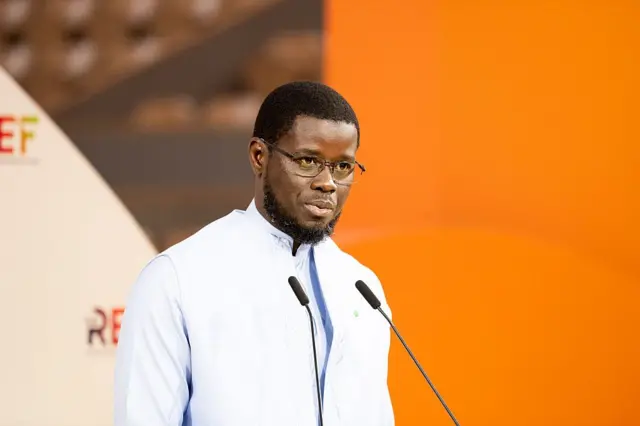 Le président Bassirou Diomaye Faye lors de la Rencontre des entrepreneurs de France (REF 2025)