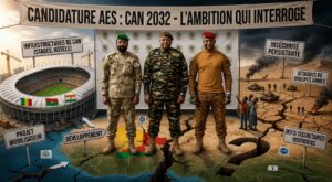 Can 2032 : le Burkina Faso, le Mali et le Niger entre ambition sportive et réalité sécuritaire