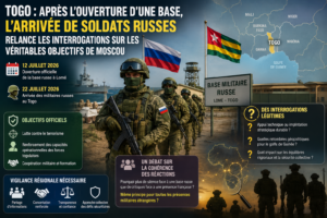 Togo : les soldats russes soulèvent des questions sur l&rsquo;avenir sécuritaire en afrique de l&rsquo;ouest
