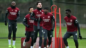 Les joueurs d’Arsenal absents pour la pré-saison : Saka, Rice, Madueke et Eze en pause forcée