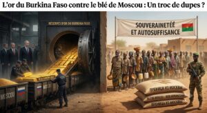 Le Burkina Faso troque son or contre du blé russe : l&rsquo;aveu d&rsquo;un échec politique