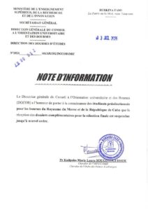 Le Burkina Faso sacrifie l&rsquo;avenir de sa jeunesse en coupant les ponts universitaires avec le Maroc