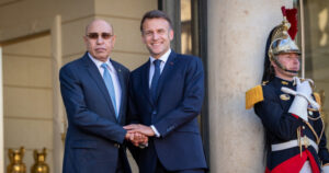 Rencontre historique entre le président français et son homologue mauritanien