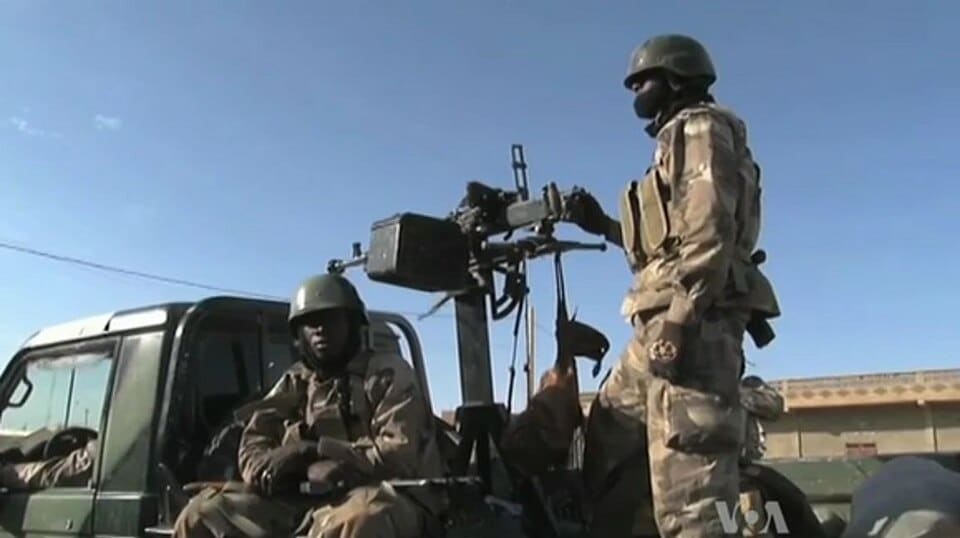 Forces maliennes en opération