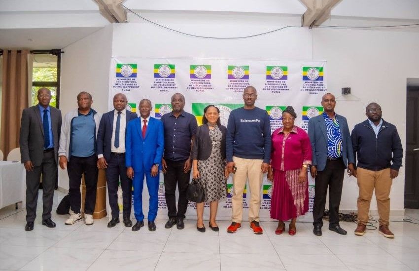 Participants à une retraite stratégique du ministère de l'Agriculture gabonais
