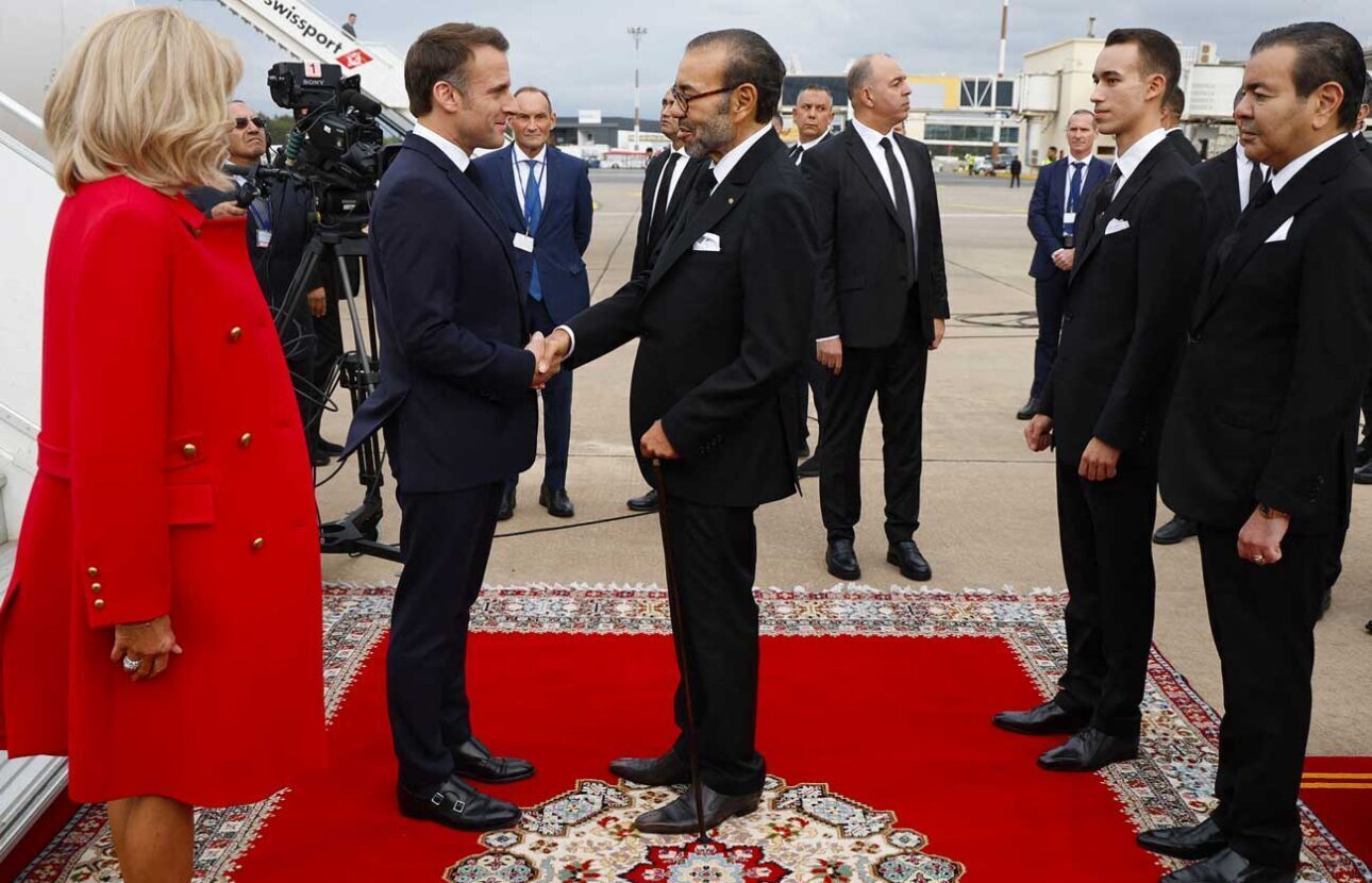 Signature d'accords Maroc-France