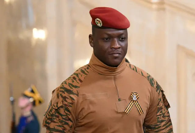 Portrait du capitaine Ibrahim Traoré
