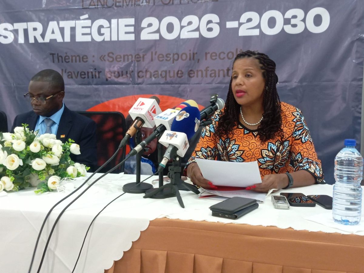 Une enfant tchadienne participant à un programme éducatif