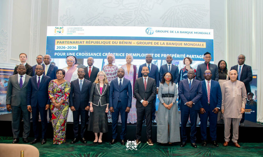 Signature d'un partenariat décennal entre le Bénin et la Banque mondiale