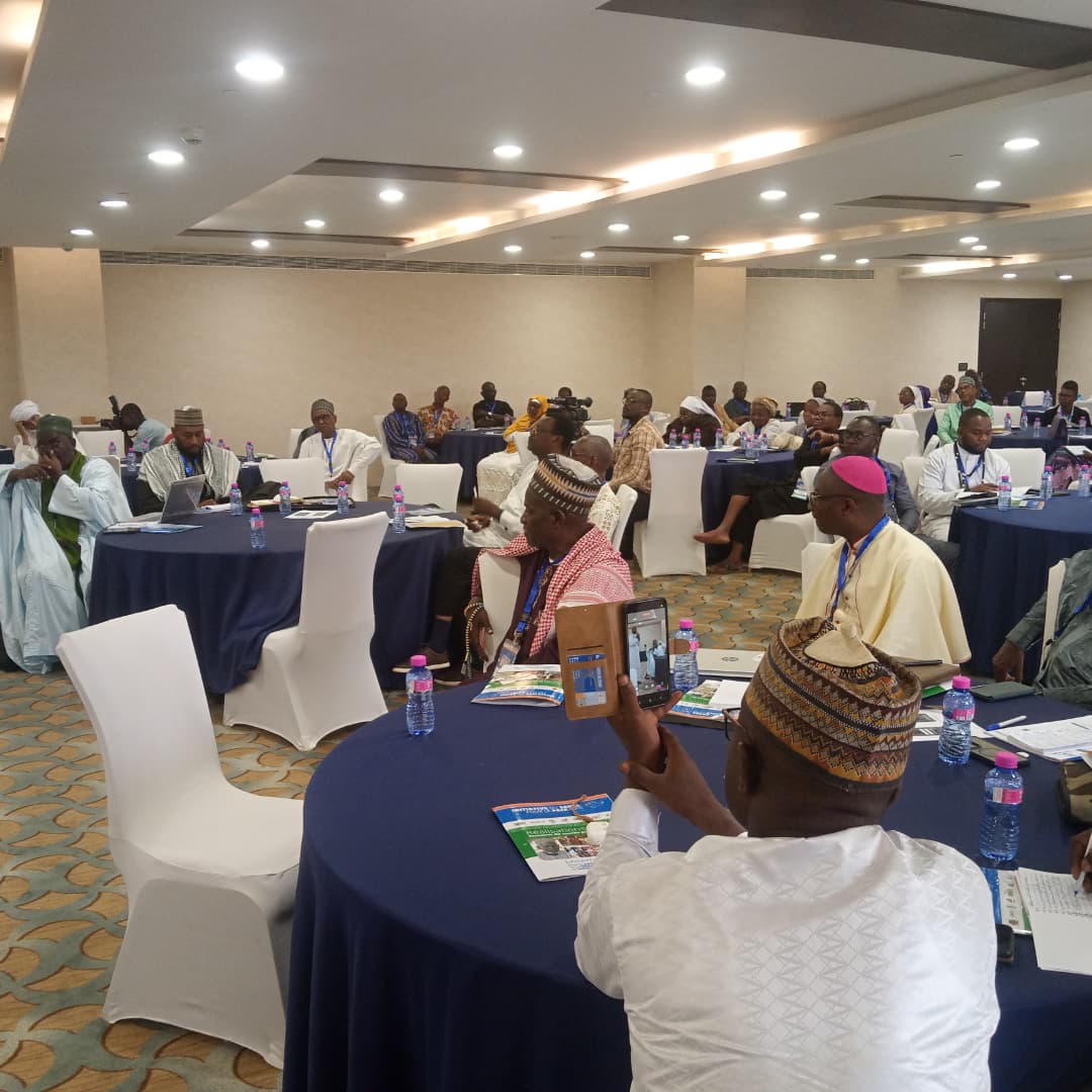 Vue d'ensemble du forum national de l'Initiative Sahel pour la Paix à Niamey