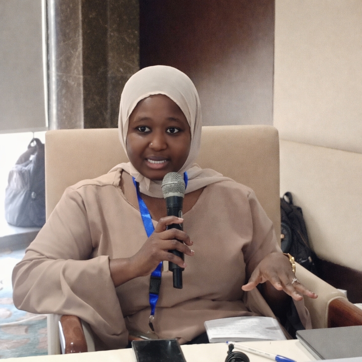 Amina Boukary, coordinatrice de l'ONG FAD, plaide pour le renforcement du leadership féminin