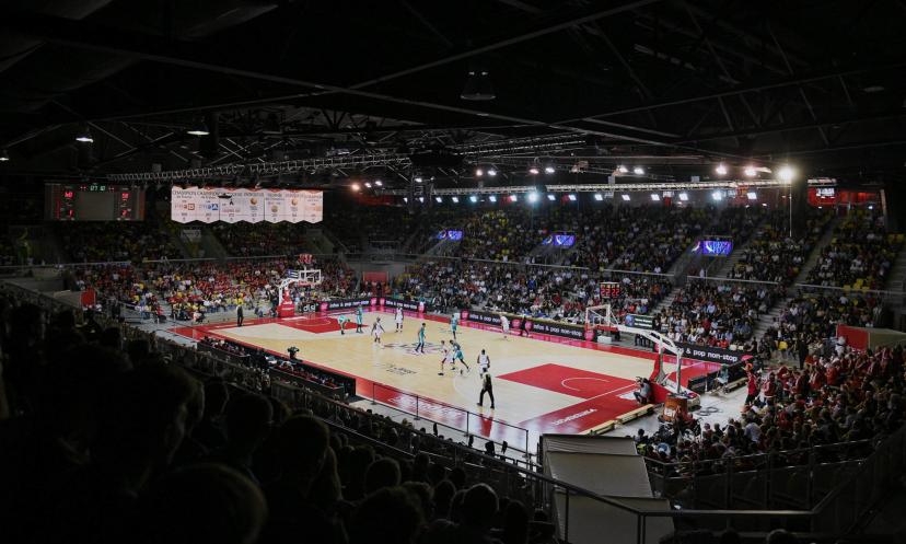 Stade de Strasbourg avec l'équipe en action