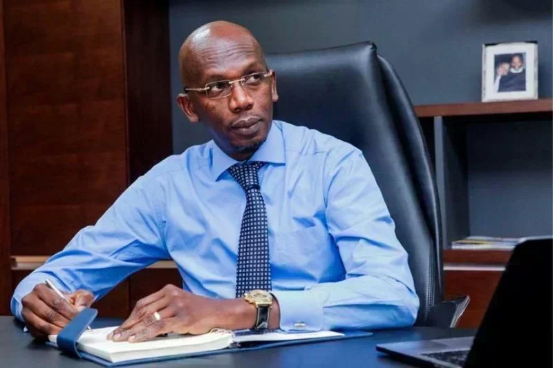 Portrait de Lansana Gagny Sakho lors d'une intervention publique
