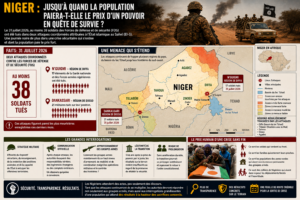 Niger : l&rsquo;échec silencieux de la lutte antiterroriste sous la junte
