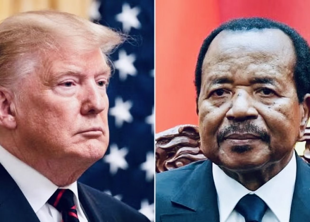 Groupe de migrants africains lors d'une procédure judiciaire au Cameroun