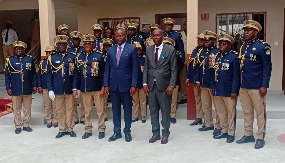 Nouveau bâtiment administratif de la Sécurité pénitentiaire à Libreville