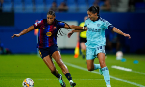 Ligue des champions féminine : le Paris FC prend l&rsquo;eau face au Barça (2-5)
