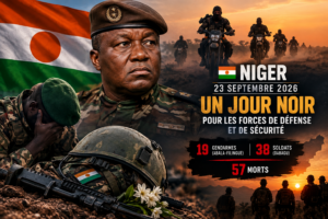 Niger : en une seule journée, 57 militaires et gendarmes tués dans deux attaques distinctes