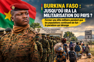 Une école d&rsquo;officiers, 2,1 millions de déplacés : la double réalité du Burkina Faso