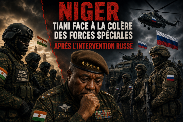 Niger : le pouvoir de Tiani ébranlé par des tensions au sein des forces spéciales
